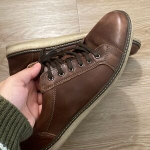 Classic Brown Leather Men's Loafers